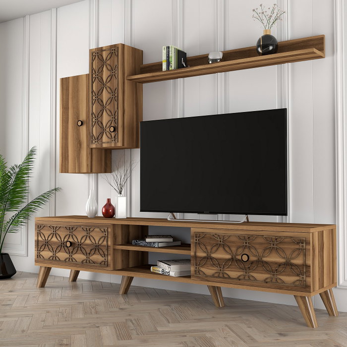 Hanah Home Unidad de TV Class S - Walnut